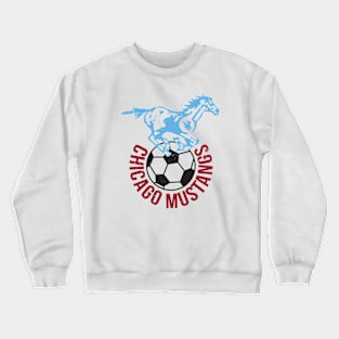 1967 Chicago Mustangs Vintage Soccer Crewneck Sweatshirt